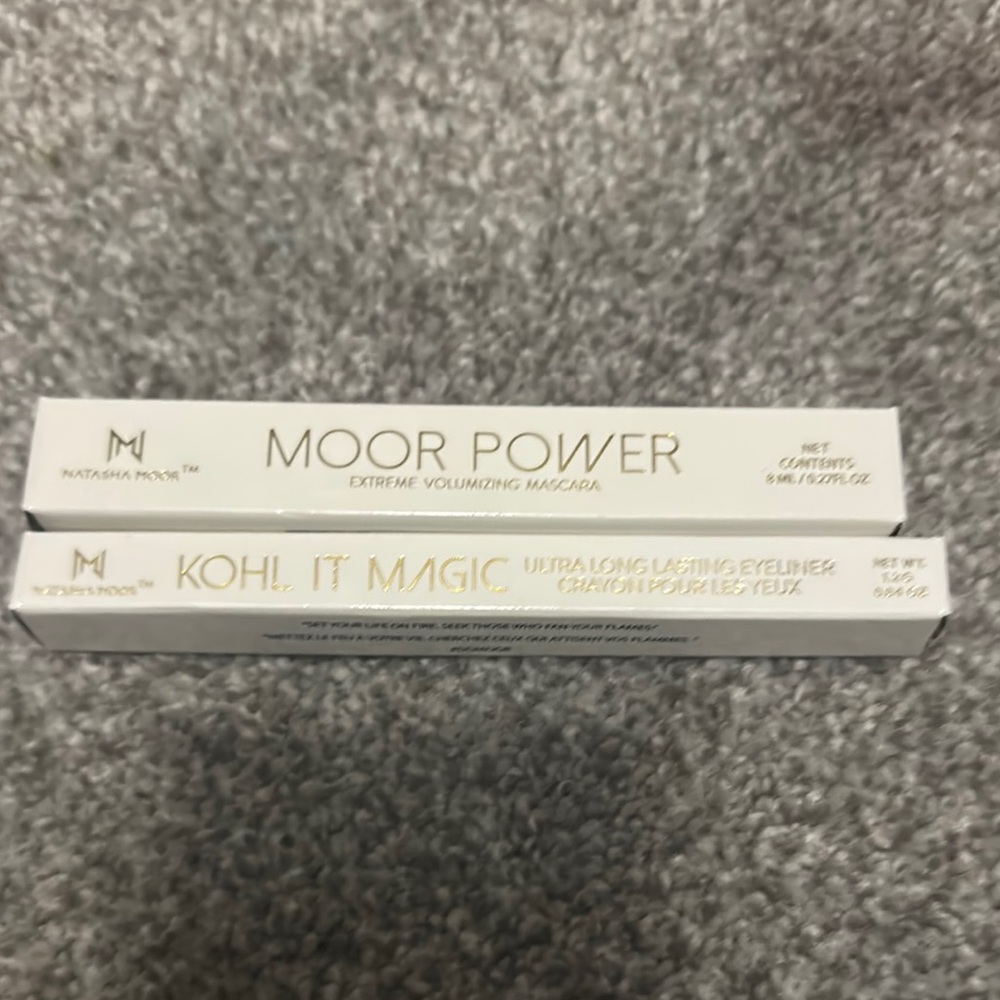 Natasha Moor Eyeliner and Mascara Set